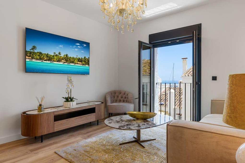 Luxury Sea View Puerto Banus Apartman Marbella Kültér fotó