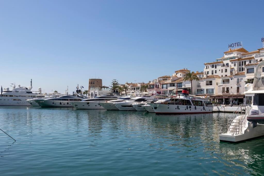 Luxury Sea View Puerto Banus Apartman Marbella Kültér fotó